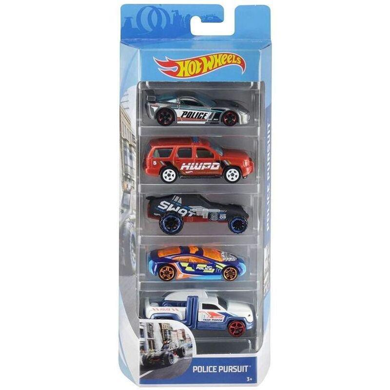 Mattel Hot Wheels 1.64 Scale Basic Car Pack of 5 Die-Cast Cars (Assortment), , large image number 0