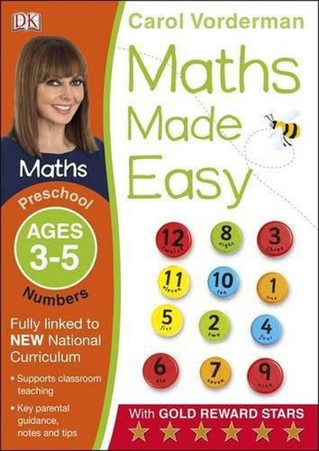 DORLING KINDERSLEY UK - Maths Made Easy Numbers Preschool Ages 3-5 | Carol Vorderman