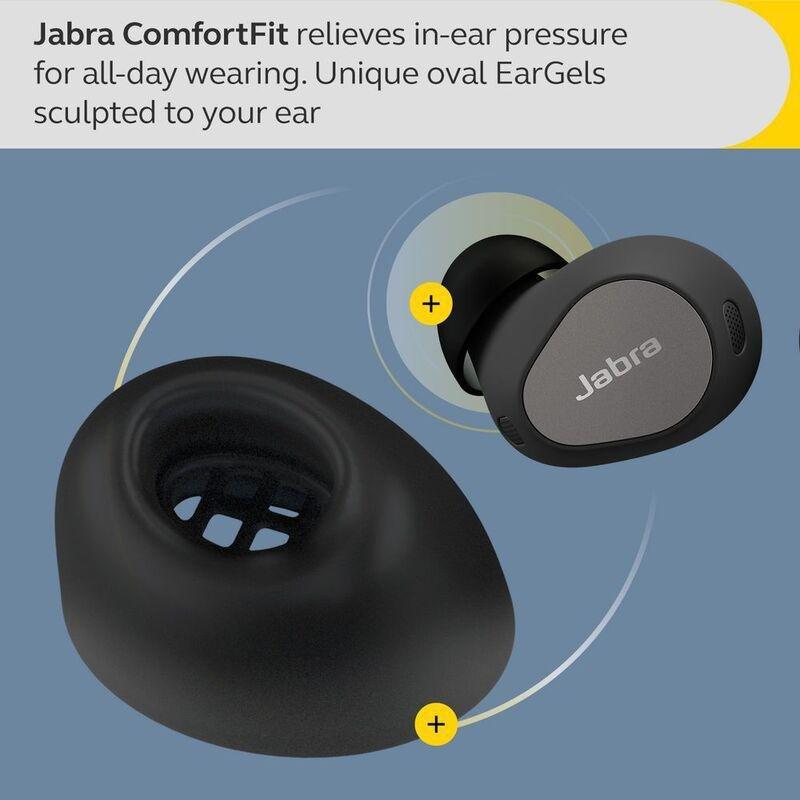 Jabra Elite 10 True Wireless Earbuds - Titanium Black, , large image number 2