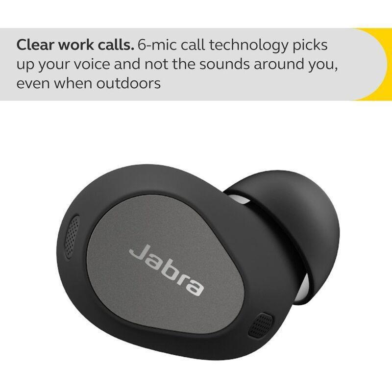 Jabra Elite 10 True Wireless Earbuds - Titanium Black, , large image number 5