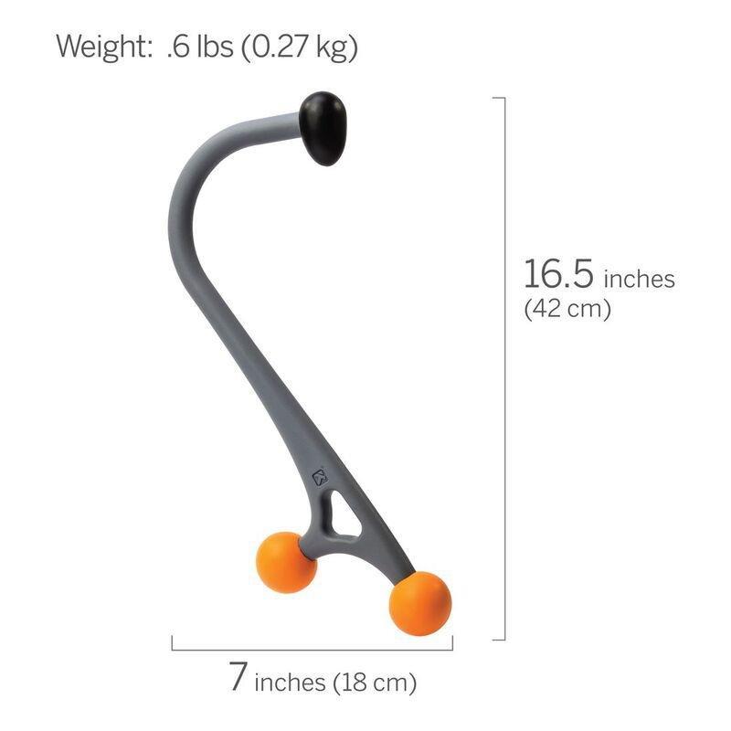 Trigger Point Acucurve Cane Orange & Grey, , large image number 2