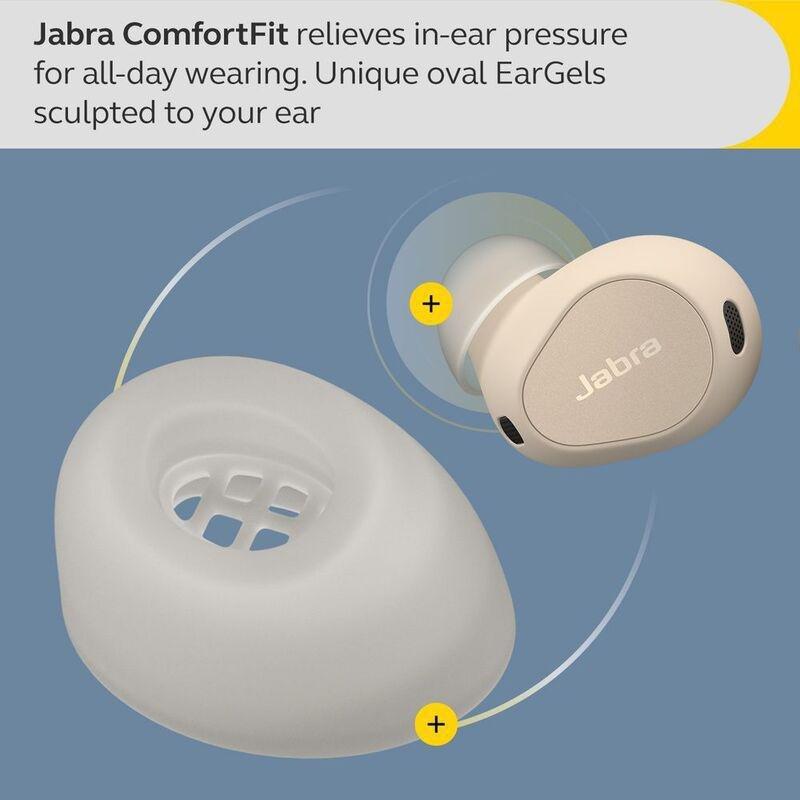 Jabra Elite 10 True Wireless Earbuds - Cream, , large image number 2