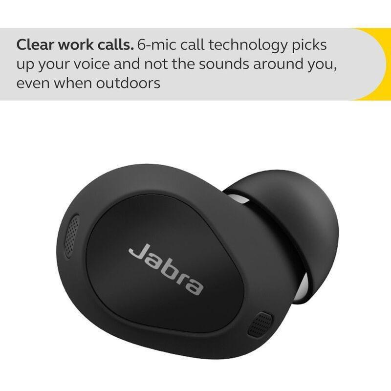 Jabra Elite 10 True Wireless Earbuds - Gloss Black, , large image number 8