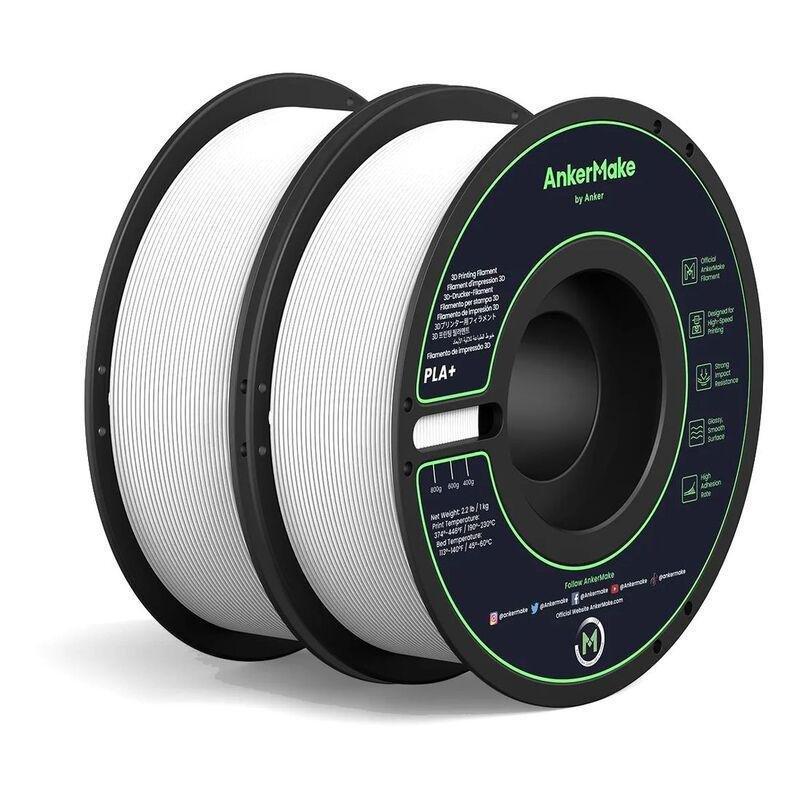 AnkerMake PLA+ Filament - White (Pack of 2), , large image number 0