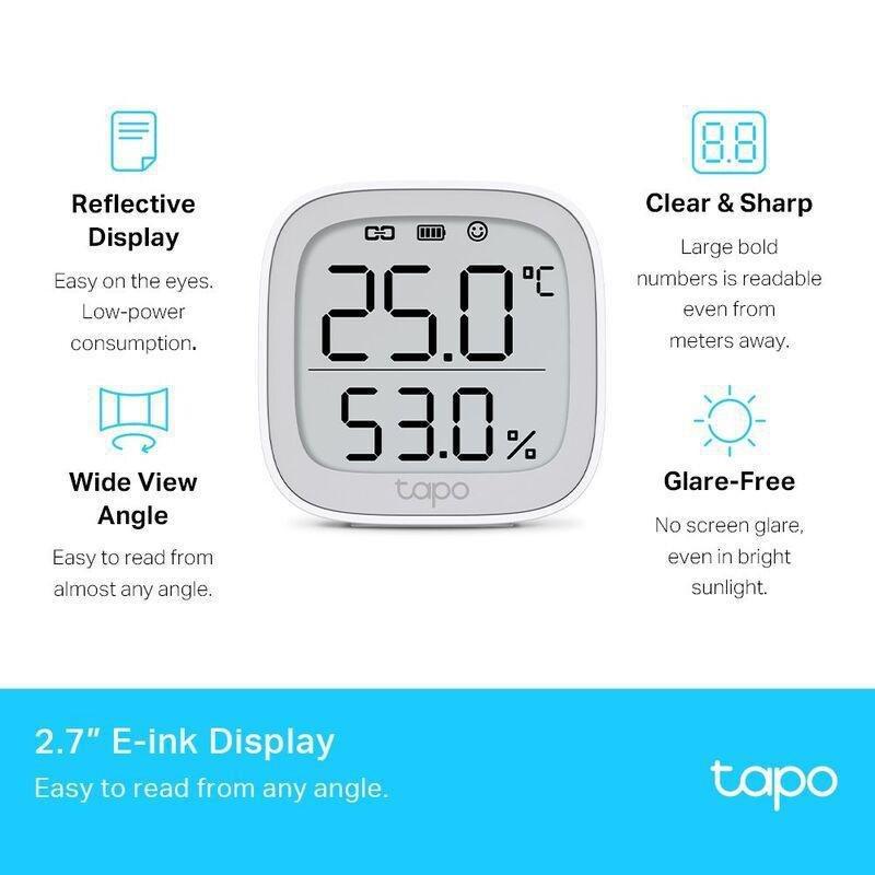 Tapo T315 Smart Temperature & Humidity Monitor, , large image number 1