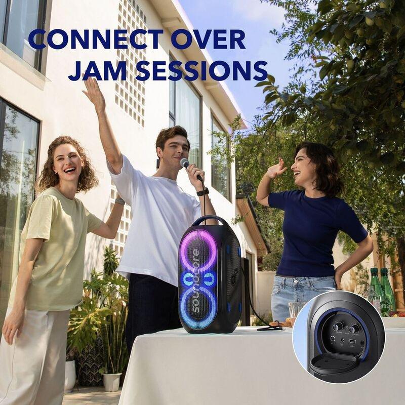 Soundcore Rave Party 2 Portable Bluetooth Speaker 120W - Black, , large image number 7