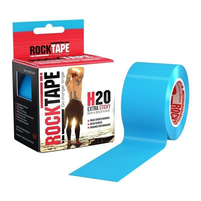 Rocktape H2O Extra Sticky Kinesiology Tape - Blue (5cm x 5m), , large image number 0