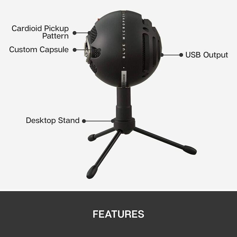 Blue Snowball Ice USB Microphone - Black, , large image number 2