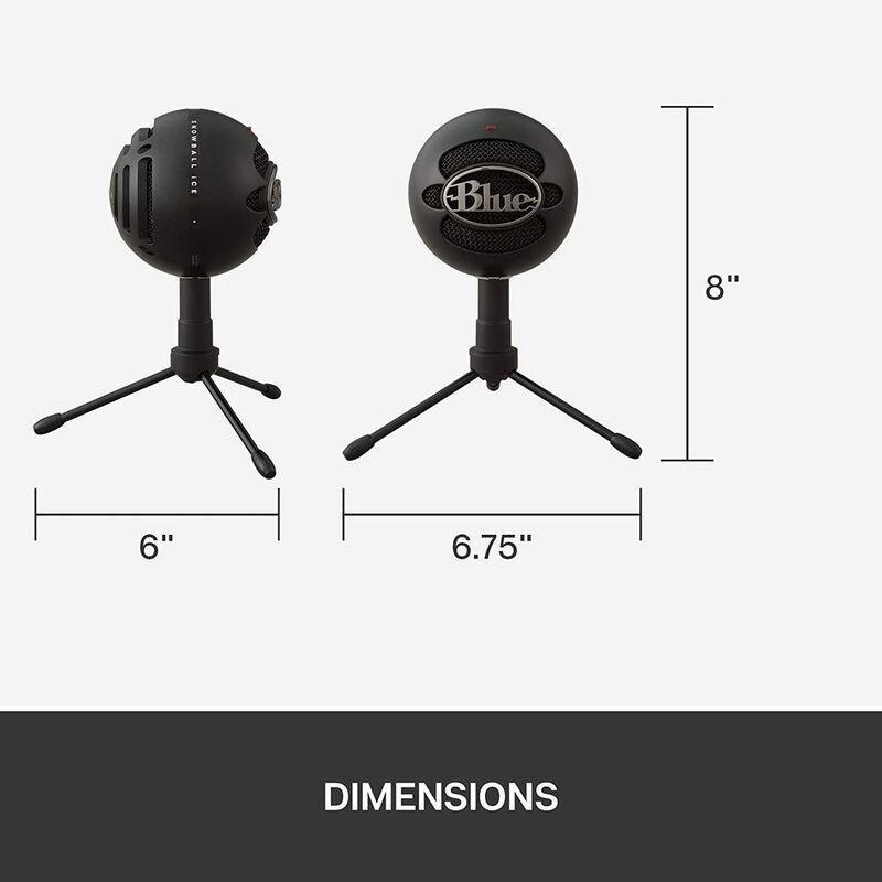 Blue Snowball Ice USB Microphone - Black, , large image number 3