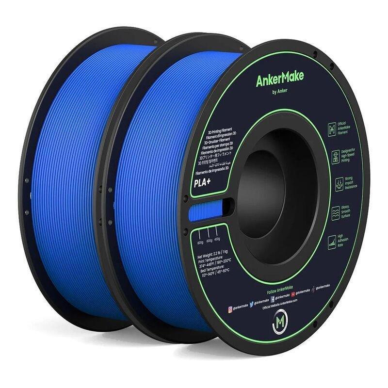 AnkerMake PLA+ Filament - Blue (Pack of 2), , large image number 0
