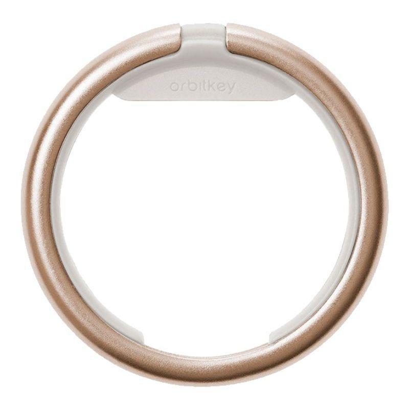 Orbitkey Rose Gold Keyring, , large image number 0