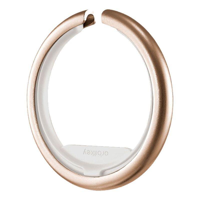 Orbitkey Rose Gold Keyring, , large image number 1