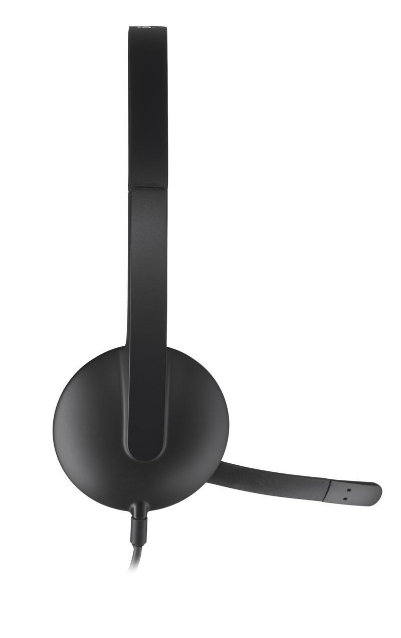 Logitech 981-000475 H340 Binaural Headphones Black, , large image number 3