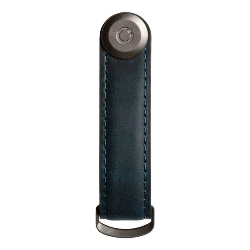Orbitkey Crazy Horse Leather Marine Blue/Blue Keychain, , large image number 2