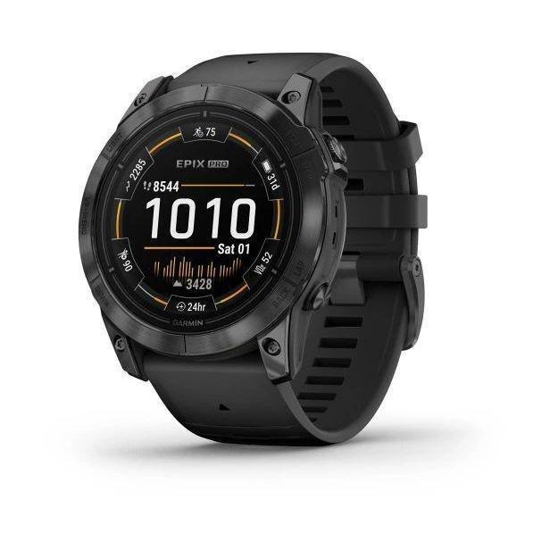 Garmin epix Pro (Gen 2) - Standard Edition Smartwatch - Slate Grey with Black Band (51mm), , medium