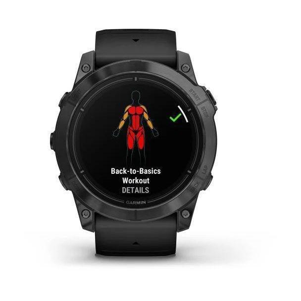 Garmin epix Pro (Gen 2) - Standard Edition Smartwatch - Slate Grey with Black Band (51mm), , large image number 3