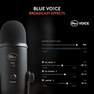 BLUE MICROPHONES - Blue Yeti Blackout USB Microphone