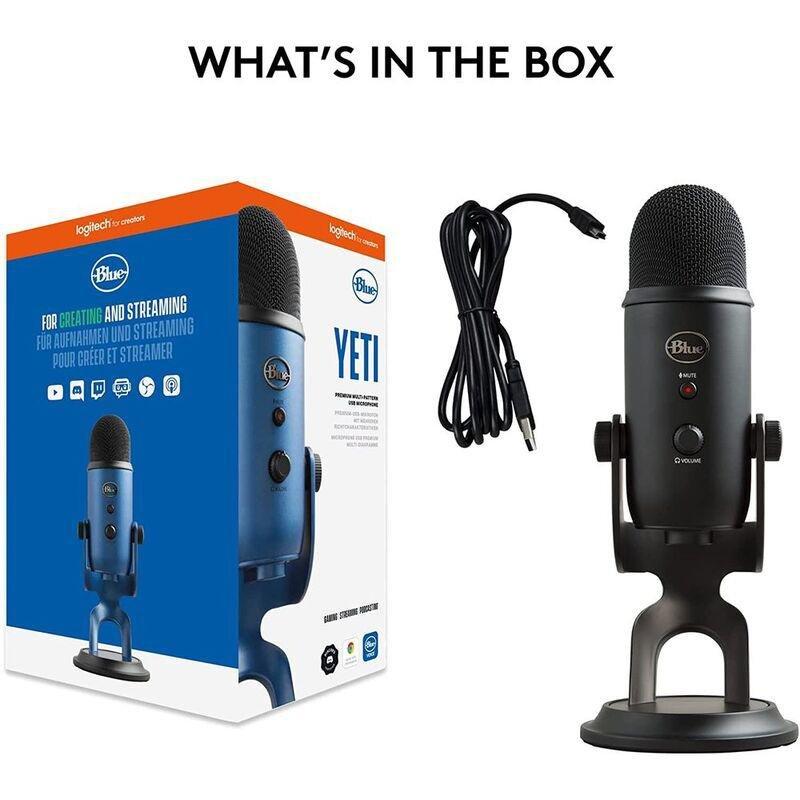Blue Yeti Blackout USB Microphone, , large image number 4