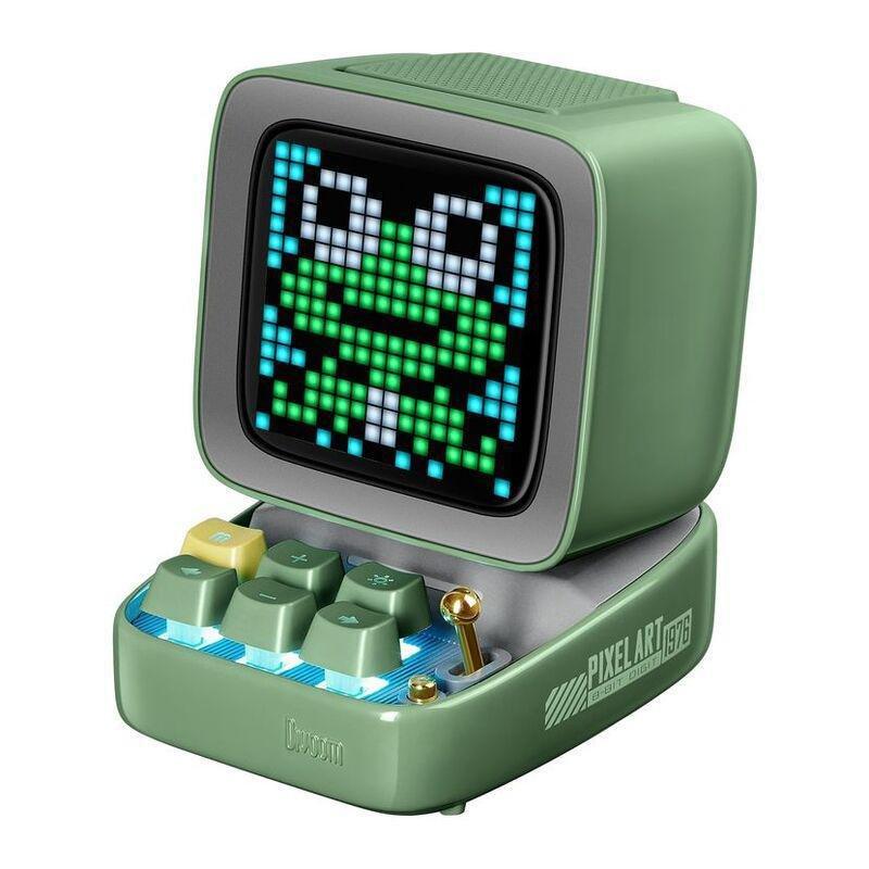Divoom Ditoomic Bluetooth Speaker Microphone Karaoke Function - Green, , large image number 0