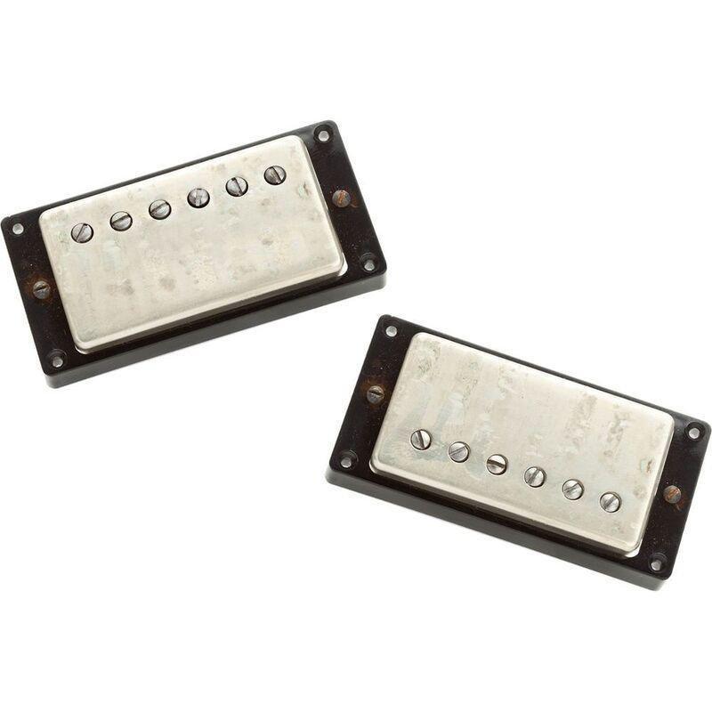 Seymour Duncan 11018-05-NC Antiquity Humbucker Pickup - Set Aged Nickel Covers, , large image number 0