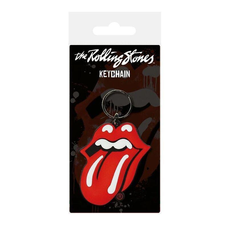 Pyramid Posters The Rolling Stones Tongue Rubber Keychain, , medium