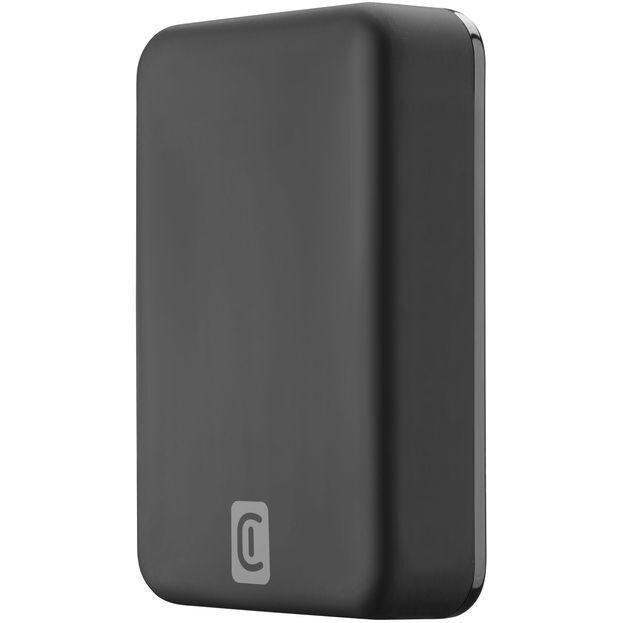 Cellularline MAG 10000 Wireless Power Bank 10000mAh With Magsafe - Black, , large image number 0