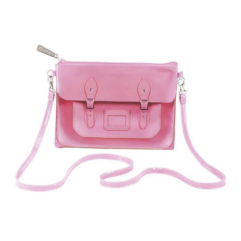 Cats Eye Satchel Pink Small Cross Body Bag, , large image number 0