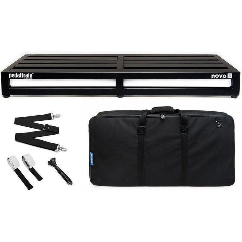 Pedaltrain PT-N32-SC Novo 32 SC Pedalboard with Soft Case - 32-inch x 14.5inch, , large image number 0