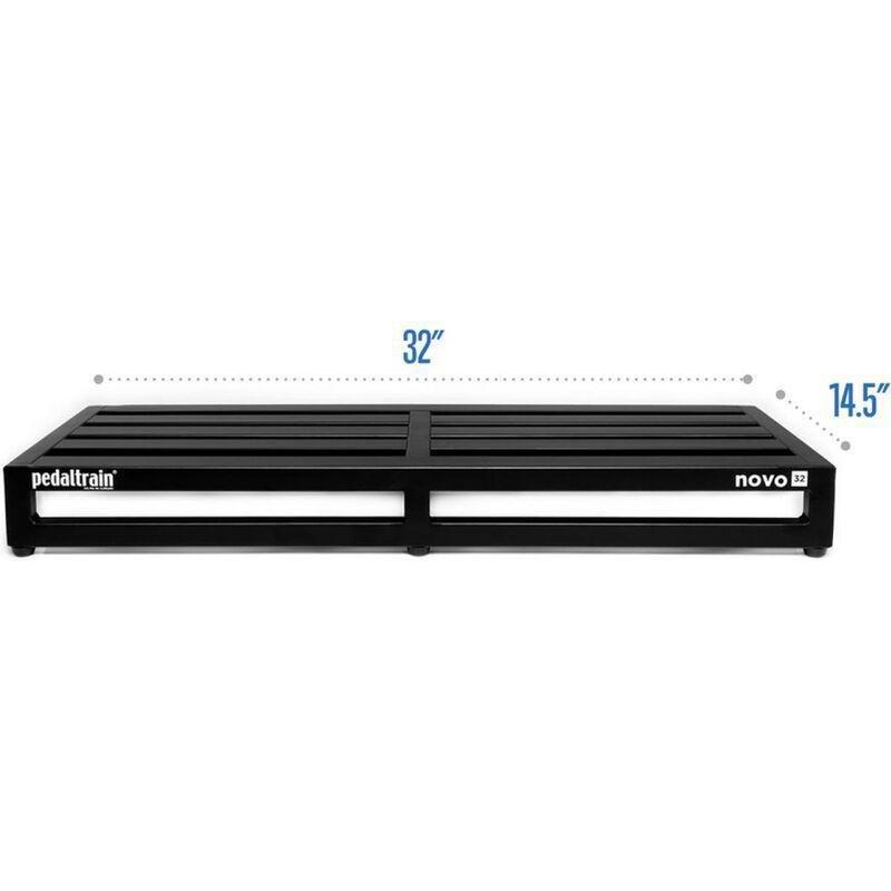 Pedaltrain PT-N32-SC Novo 32 SC Pedalboard with Soft Case - 32-inch x 14.5inch, , large image number 1