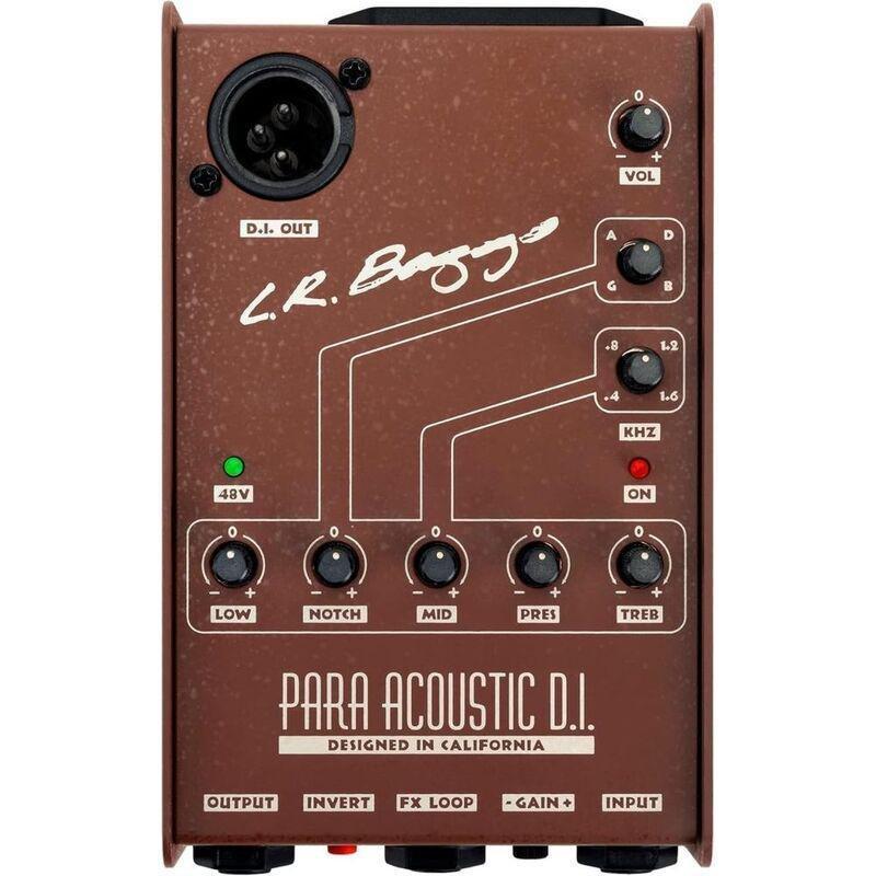 LR Baggs Para DI Acoustic Preamp 5-Band EQ and Direct Box, , large image number 0