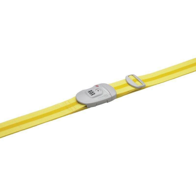 Go Travel Travel Sentry Luggage Strap with 3-Dial Combination Lock - Yellow, , large image number 0