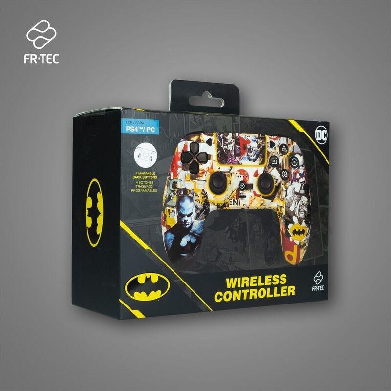 FR-TEC DC Comics Batman Wireless RGB LED Dualshock Controller For PS4 & PC, , large image number 1