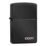 ZIPPO - Zippo 24756 Zl Ebony with Zippo Logo Lighter