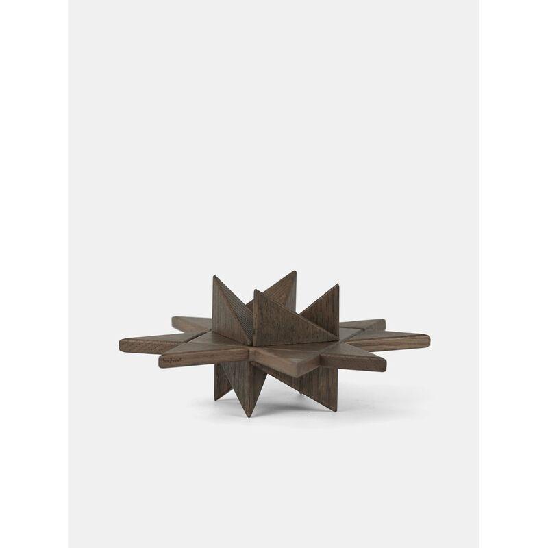 Boyhood Frobel Star Table Oak Smoked Wood Display Figure (8.4cm), , large image number 0