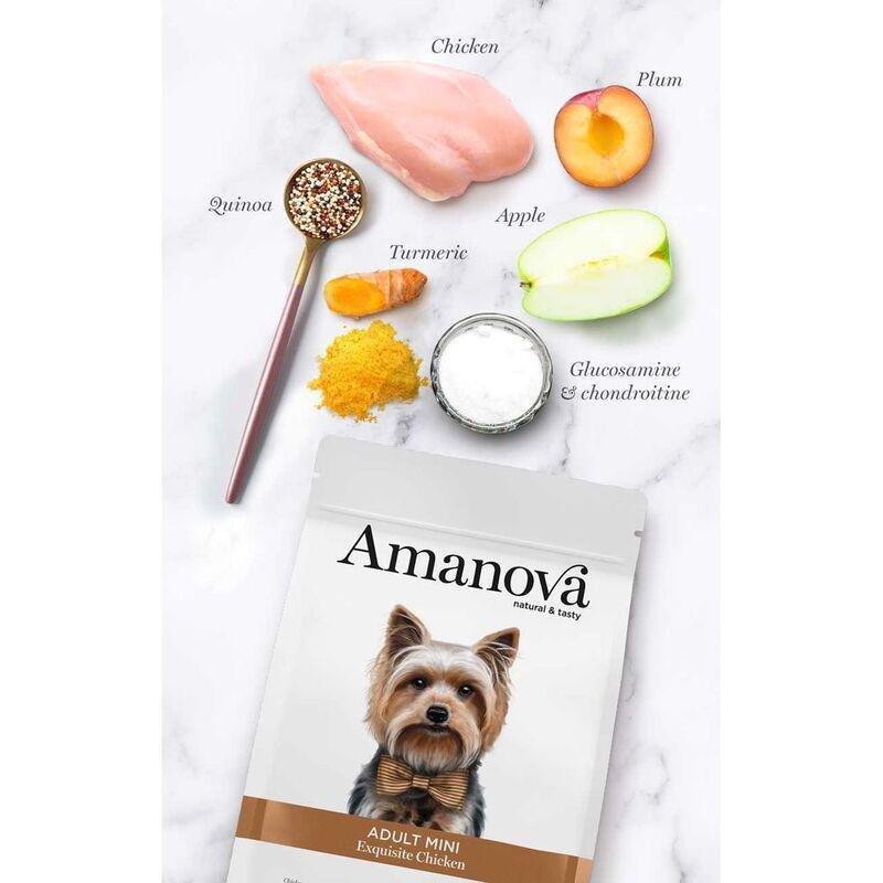 Amanova Dry Adult Mini Exquisite Chicken - 2kg, , large image number 1