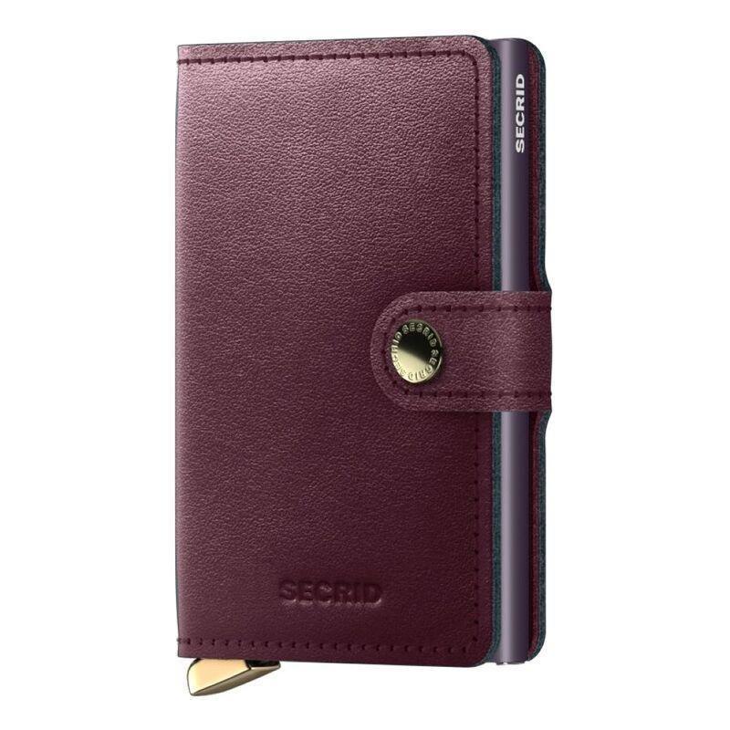 Secrid Miniwallet - Dusk Leather - Bordeaux, , medium