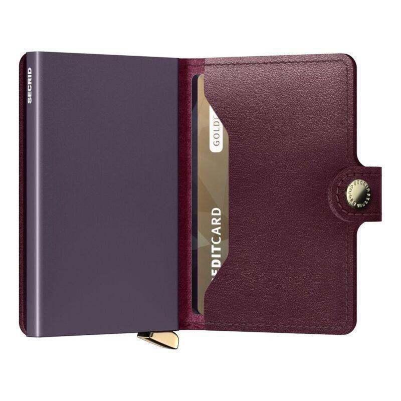 Secrid Miniwallet - Dusk Leather - Bordeaux, , large image number 1