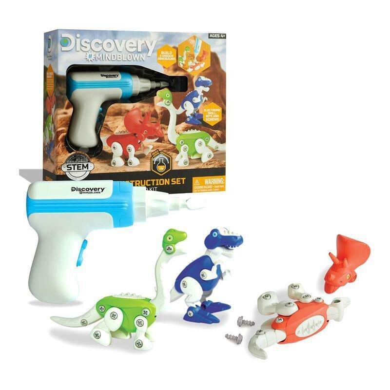 DISCOVERY MINDBLOWN - Discovery Mindblown Toy Dinosaur Construction Set (90 Pieces)