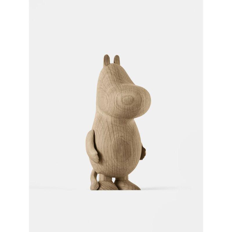 Boyhood Moomin X Moomintroll Oak Wood Display Figure - Small (15cm), , medium