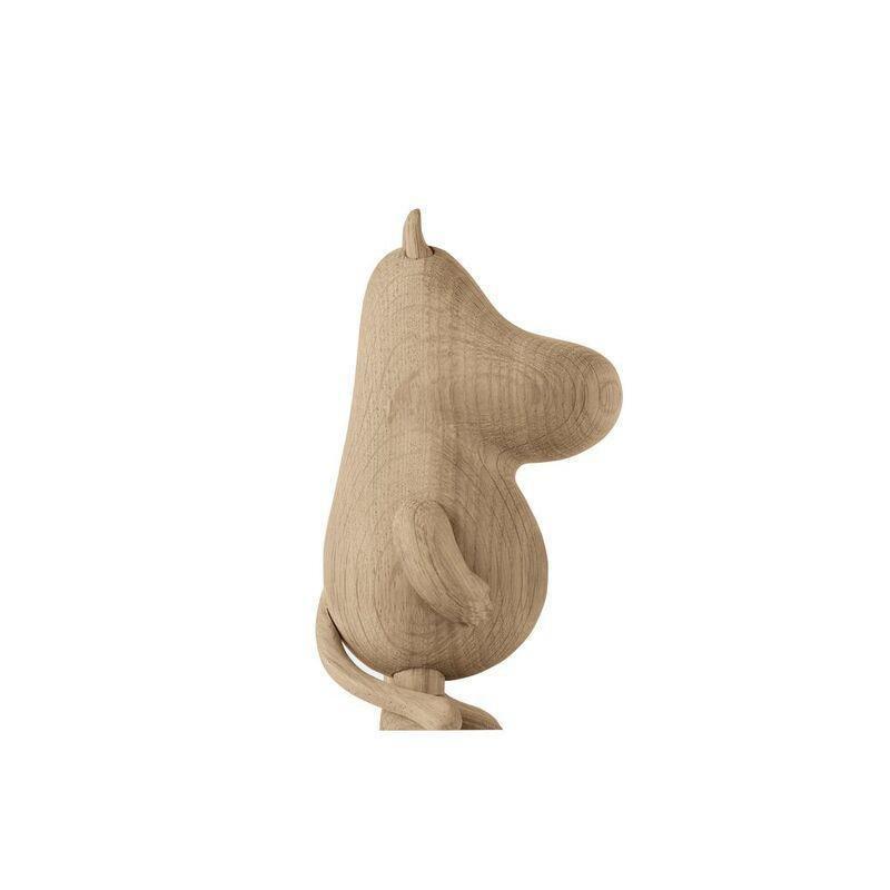 Boyhood Moomin X Moomintroll Oak Wood Display Figure - Small (15cm), , large image number 1