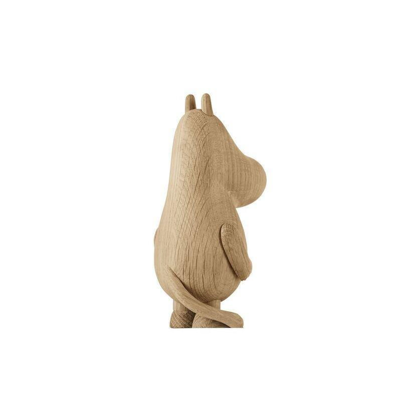 Boyhood Moomin X Moomintroll Oak Wood Display Figure - Small (15cm), , large image number 2