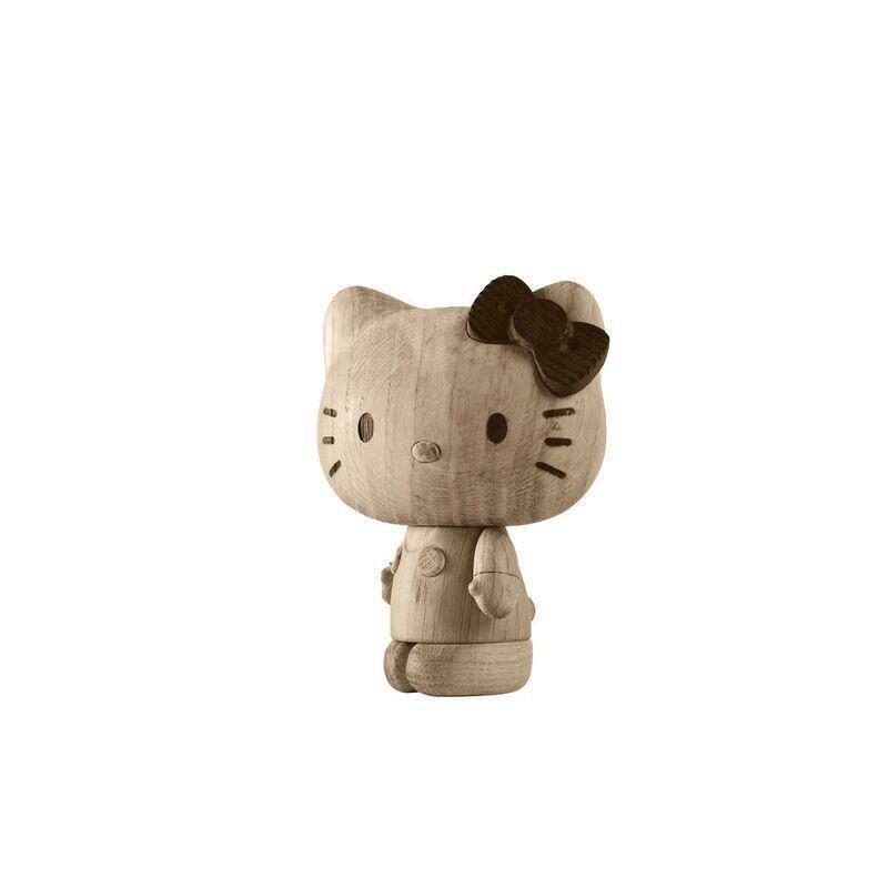 Boyhood Hello Kitty X Oak Wood Display Figure - Small (14cm), , medium
