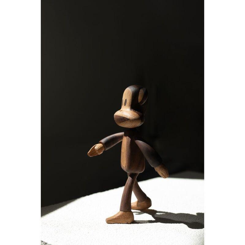 Boyhood Paul Frank Julius Walnut Oak Wood Display Figure - Small (15cm), , large image number 3