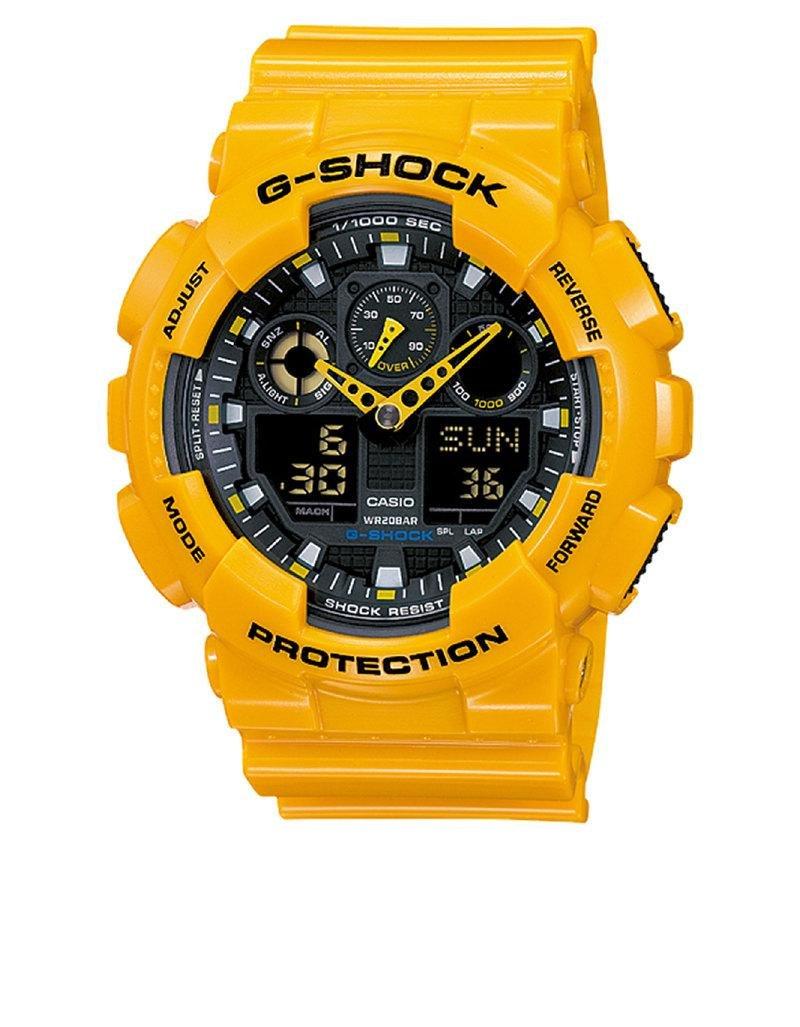 Casio G-Shock GA-100A-9ADR Analog/Digital Watch, , large image number 0