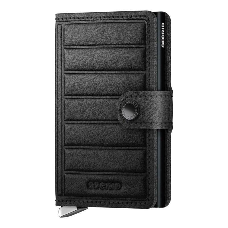 Secrid Miniwallet - Emboss Leather (Lines) - Black, , large image number 0