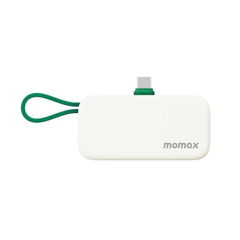 Momax 1-Power Mini 5000Mah 3-In-1 Power Bank With USB-C Plug - Green, , large image number 10