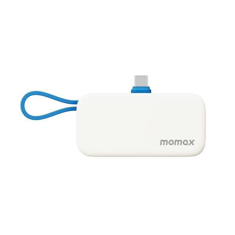 Momax 1-Power Mini 5000Mah 3-In-1 Power Bank With USB-C Plug - Blue, , large image number 4