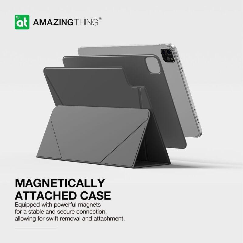 Amazing Thing Matte Pro Mag Folio With Stand For iPad Air 10.9/iPad Pro 11 2024 - Black, , large image number 5