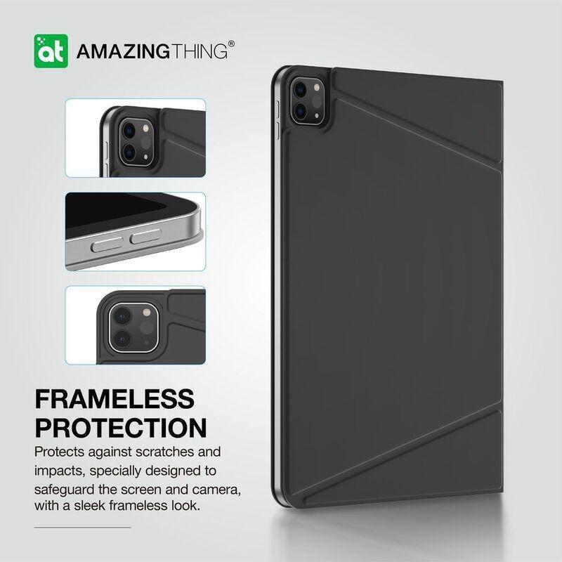 Amazing Thing Matte Pro Mag Folio With Stand For iPad Air 10.9/iPad Pro 11 2024 - Black, , large image number 6