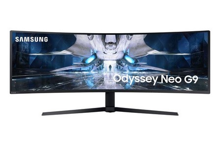SAMSUNG - Samsung Odyssey Neo G9 49-inch/240Hz Curved Gaming Monitor